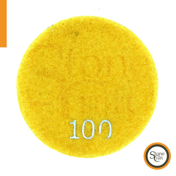 Алмазний металізованный круг d 80 mm x 10 mm, № 100