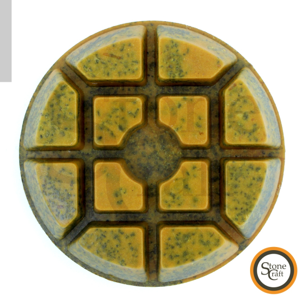 Алмазний металізованный круг d 100 mm x 10 mm, № 200