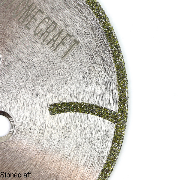 Диск алмазний 125 х 22.23 з бічним сегментом з двох сторін