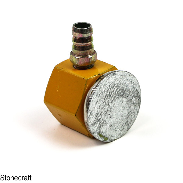 Неодімовий магніт з ніпелем 10 мм для кріплення фітінгу з різьбленням 1/2