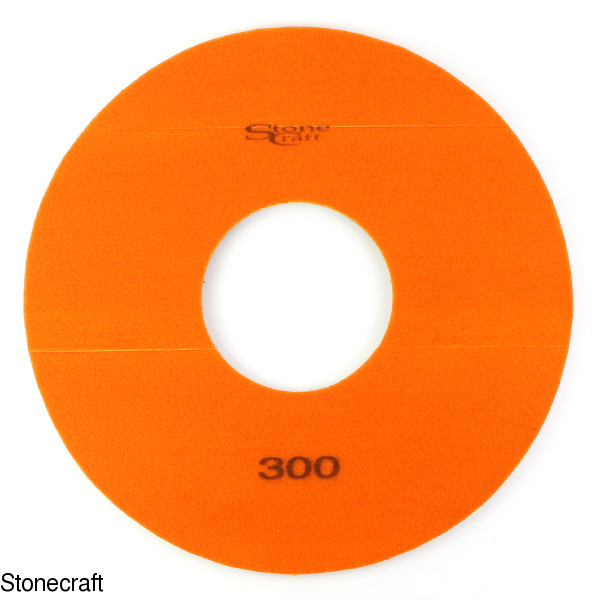 Алмазний пад для догляду за кам'яними підлогами, D=430 мм, № 300