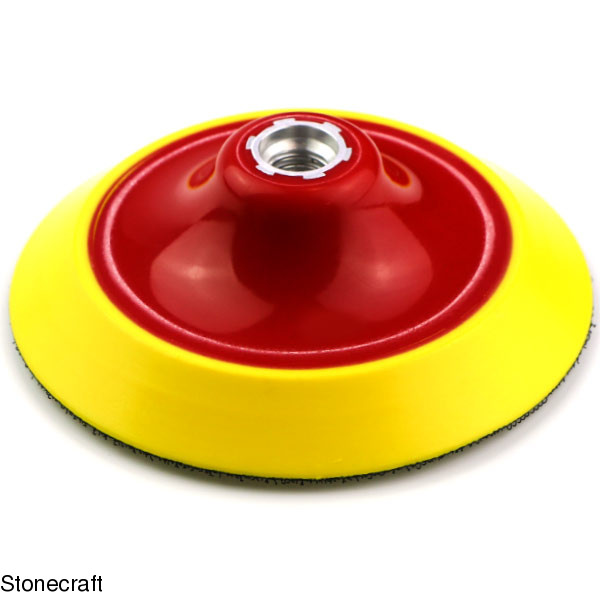 Тримач шліфувального круга пластик d 125 мм М14 жовтий