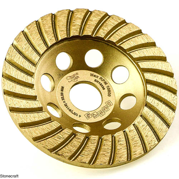 Чашка алмазна шліфувальна ТУРБО 115 мм, 22,23мм