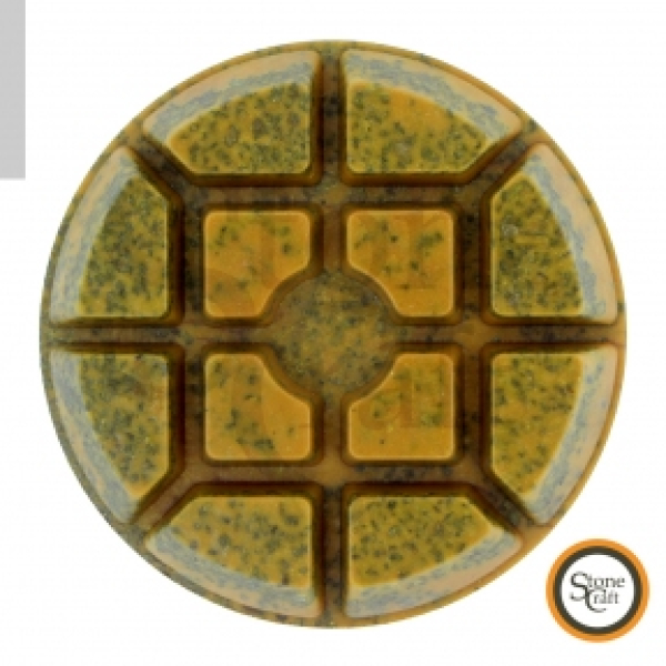 Алмазний металізованный круг d 100 mm x 10 mm, № 400