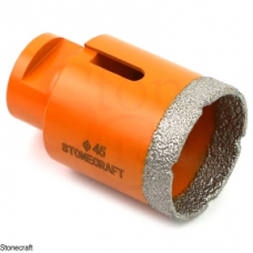 Алмазна коронка d 45 мм х М14 вакуумного спікання