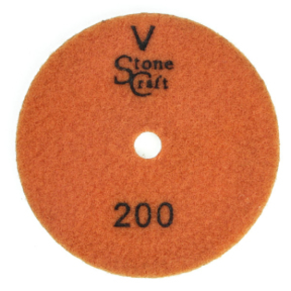Металізований алмазний шліфкруг V № 200 d 125 мм ST1