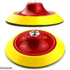 Тримач шліфувального круга пластик d 125 мм М14 жовтий