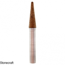 Алмазна конічна фреза d 12 мм вакуумного спікання #1