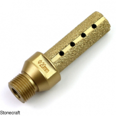 Пальчикова алмазна фреза d 20 * 50 * 90 * 1/2G