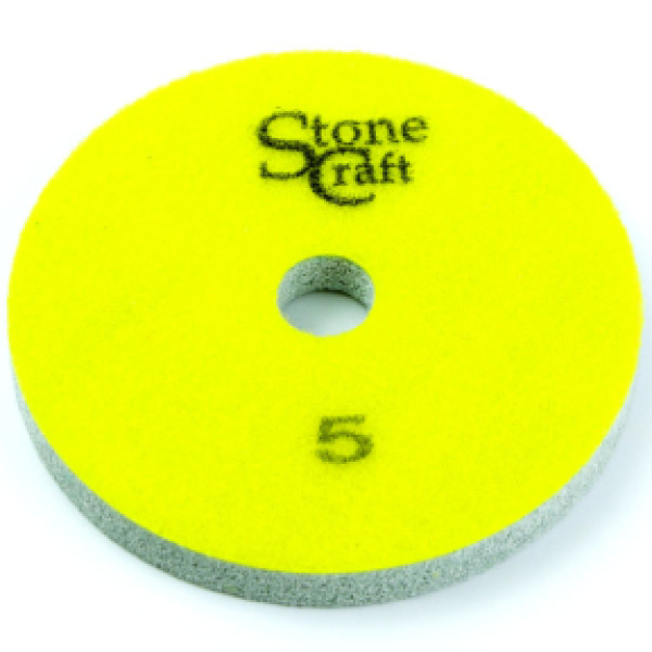 Алмазний спонж із кристалізатором для полірування мармуру, d 100 мм, № 5