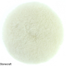 Вовняна шубка для полірування 75 мм велкро