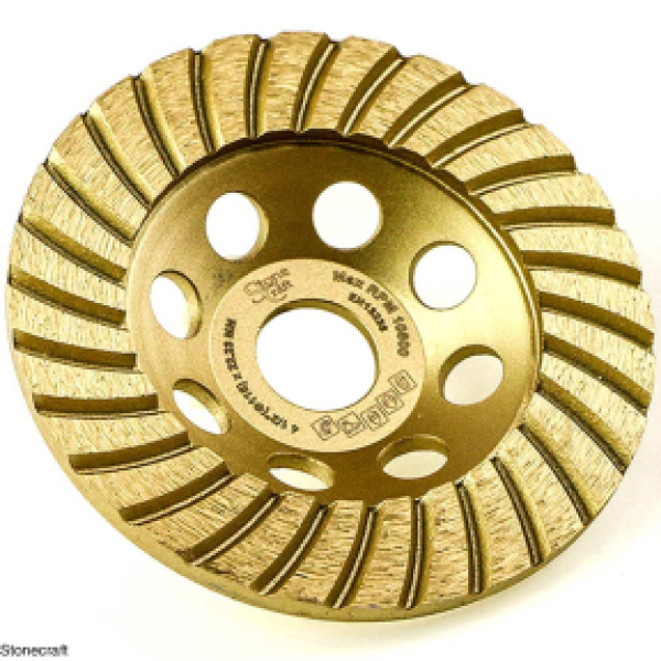 Чашка алмазна шліфувальна ТУРБО 115 мм, 22,23мм