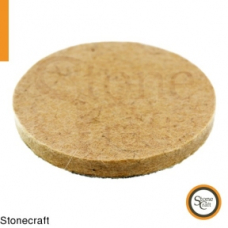 Войлочний круг d 125 х 10 мм. Кріплення - ліпучка.