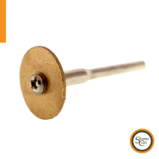 Алмазний диск Cлайс 20 мм хвостовик 3 мм спечений сегмент