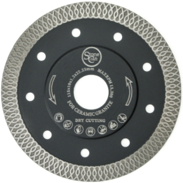 Алмазний диск для керамограніту  125x1.2 Х-турбо