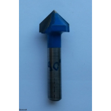 Фреза перьевая твердосплавная 90 град, с хвостовиком  10 мм