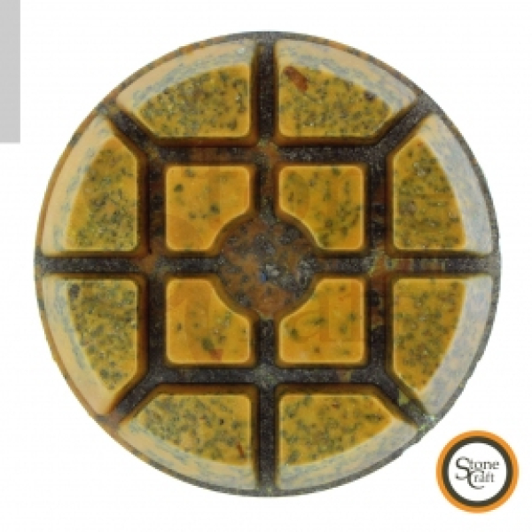 Алмазний металізованный круг d 100 mm x 10 mm, № 200