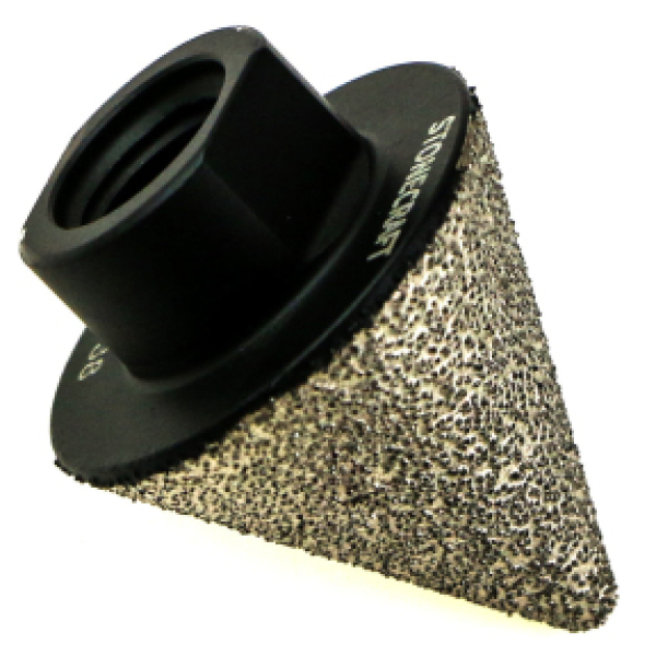 Алмазна конусна фреза 2-38 мм М14