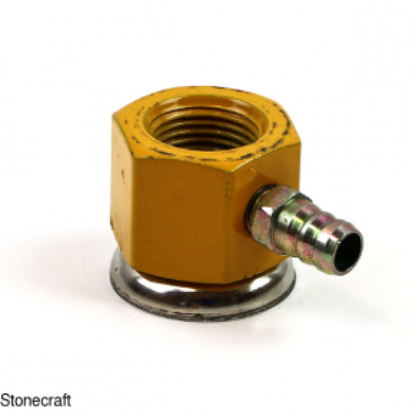 Неодімовий магніт з ніпелем 10 мм для кріплення фітінгу з різьбленням 1/2