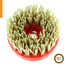 Щітка Антик алмазна кругла d 110 mm № 120