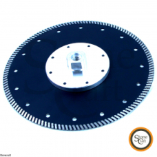 Алмазний диск Турбо d 230 алюмінієвий фланець М14