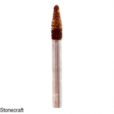 Алмазна конічна фреза d 6 мм вакуумного спікання #11