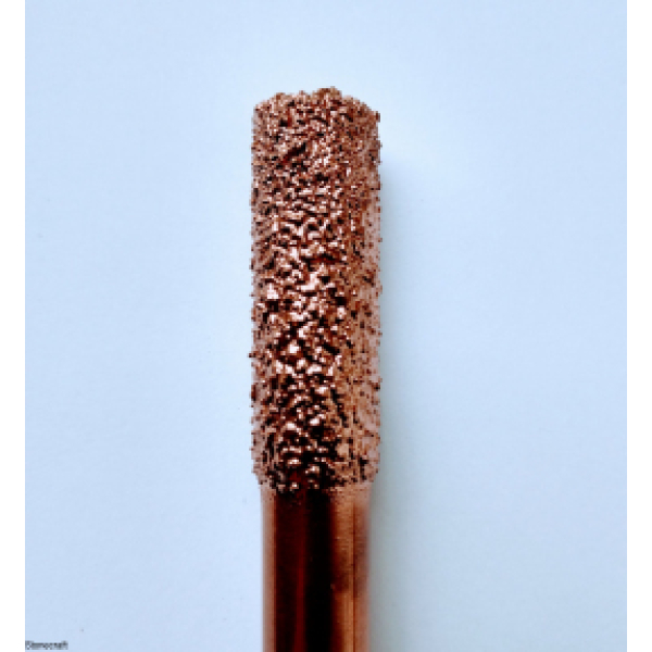 Алмазна фреза  циліндрична вакуумного спікання d 12 мм # 14