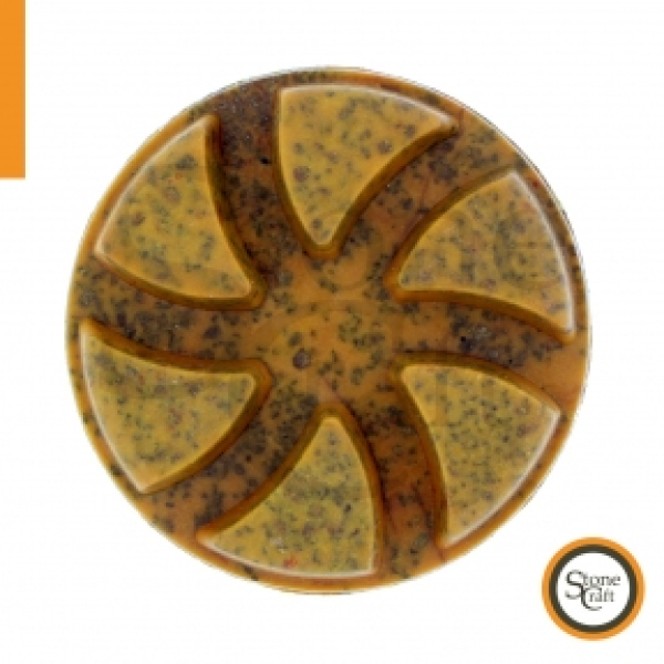 Алмазний металізованный круг d 80 mm x 10 mm, № 100