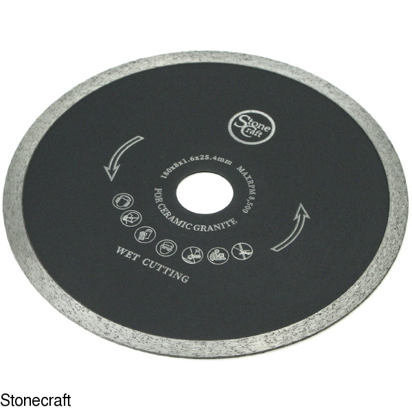 Алмазний диск d 180*8*1.6*25.4 для керамограніту 0