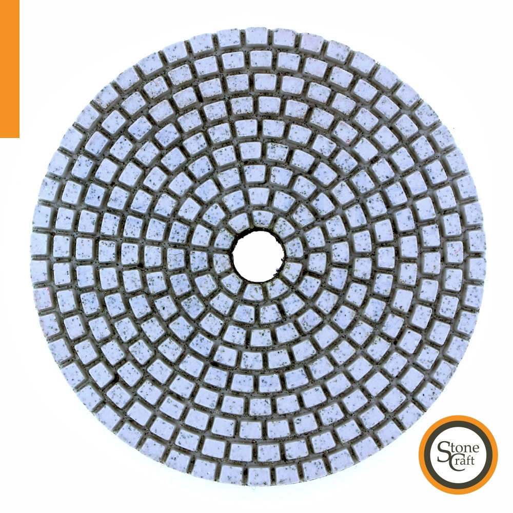 Алмазные гибкие шлифовальные круги 125 мм, универсальные кл А, # 50