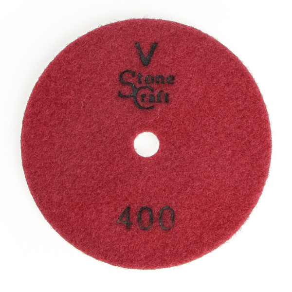  #400, diamond metal bond polishing pad  d125мм