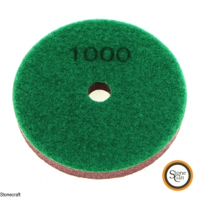 Алмазний спонж для полірування натурального та штучного каменю, d 100 мм, № 1000