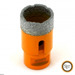 Алмазная коронка d 32 mm х М14 вакуумного спекания