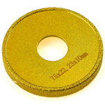 Алмазная профильная п-образная фреза 75*10*22.23 мм