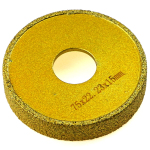 Алмазная профильная п-образная фреза 75*15*22.23 мм